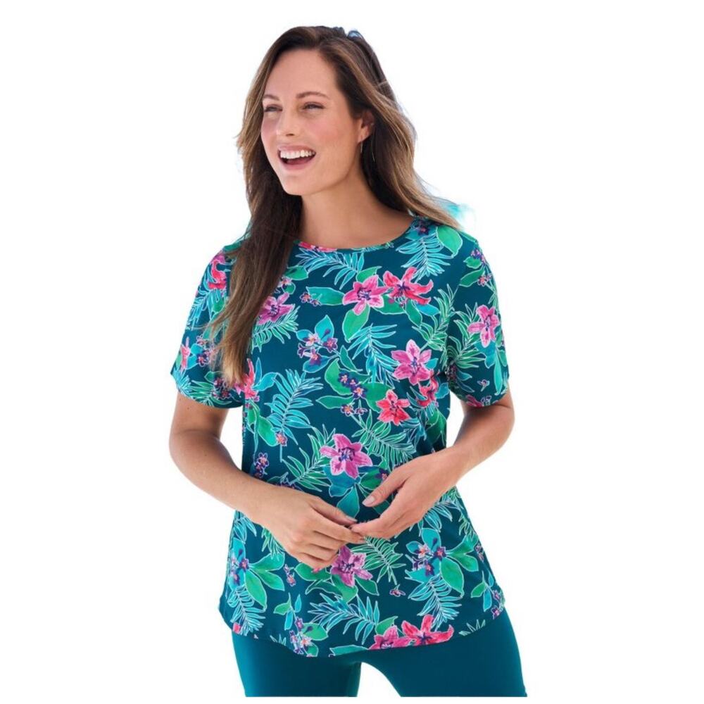 Swim 365 The Swim Tee - 34/36, Mediterranean‎ Floral